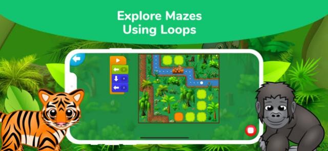 Khám phá mê cung bằng cách sử dụng vòng lặp