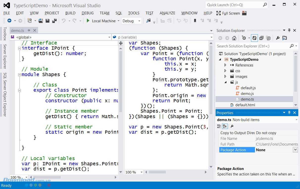 Ngôn ngữ lập trình TypeScript