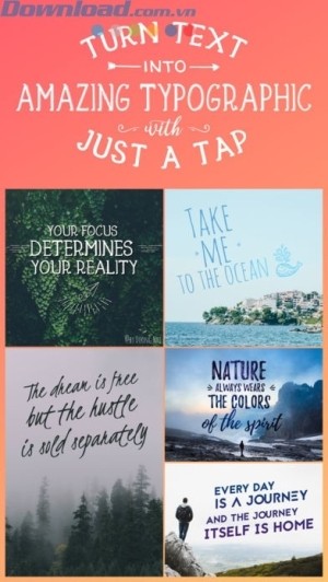 Tạo chữ nghệ thuật chỉ với 1 lần chạm