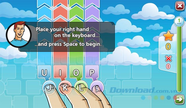 Hướng dẫn đánh máy