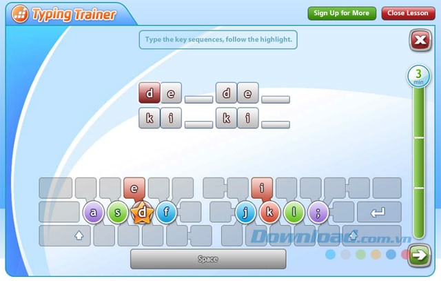 Tập đánh máy cơ bản