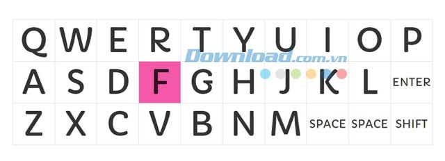 Giao diện game Typist