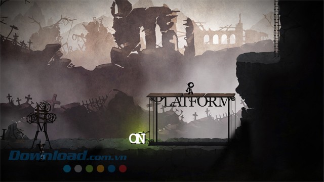 Vượt qua nhiều thử thách giải đố trong game phiêu lưu đi cảnh Typoman: Revised