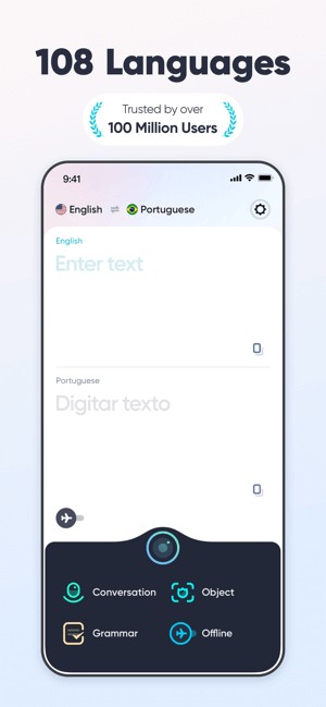U Dictionary có thể dịch 108 ngôn ngữ