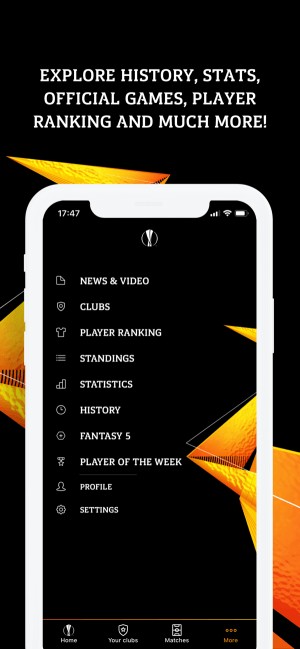 Xem lịch sử, số liệu thống kê chính thức về cầu thủ và câu lạc bộ