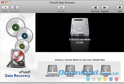uFlysoft Data Recovery for Mac
