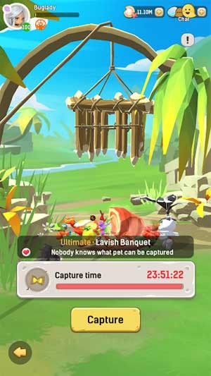 Bẫy thú để kiếm điểm