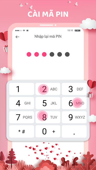 Cài mã PIN