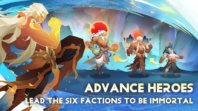 Tiến hóa anh hùng, dẫn dắt 6 phe phái anh hùng đến với sự bất tử trong game Ultimate Myth: Rebirth