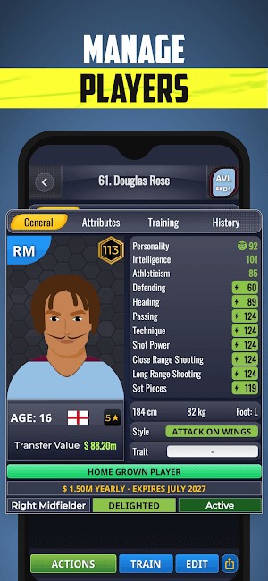 Quản lý các cầu thủ của câu lạc bộ