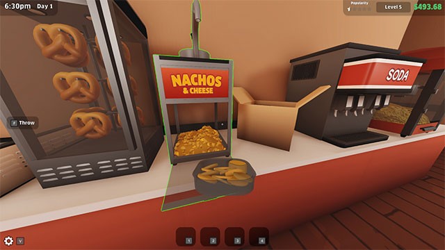 Chiếu phim, bán đồ ăn và cung cấp cho khách hàng những dịch vụ tốt nhất