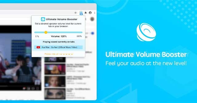 Ultimate Volume Booster là công cụ tăng âm lượng đáng tin cậy trên Chrome