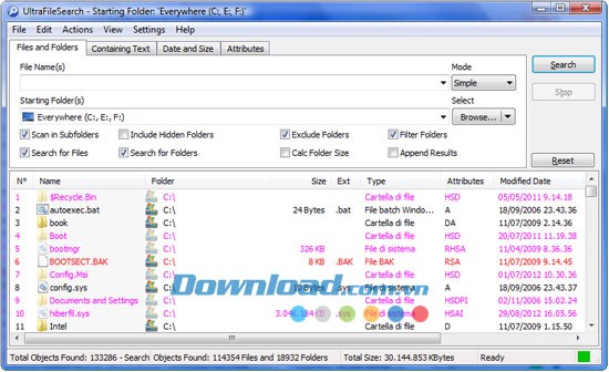 UltraFileSearch Standard Edition