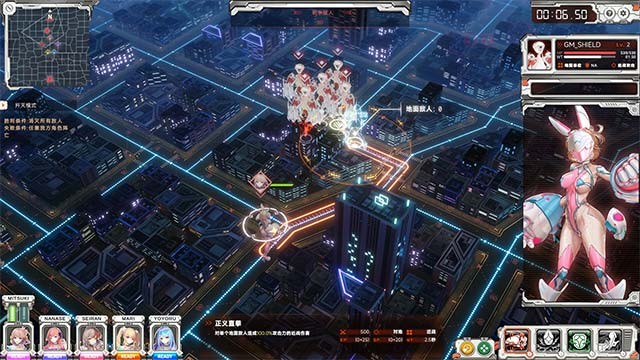 Quản lý nhóm nhạc nữ thần tượng ảo chiến đấu trong game UltraGirl Alters