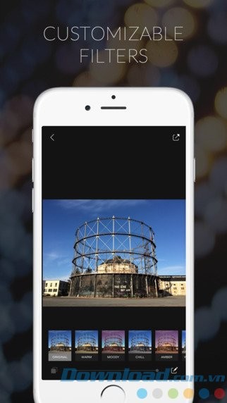 Tùy biến bộ lọc ảnh
