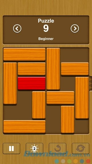 Độ khó tăng dần qua mỗi level