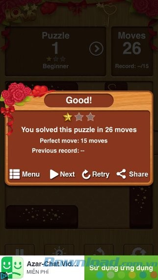 Chiến thắng game giải đố