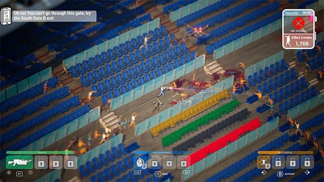 Một mình chống trả lại hàng ngàn xác sống đang tấn công từ mọi phía