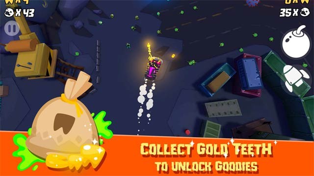 Thu thập răng vàng để mua phương tiện mới