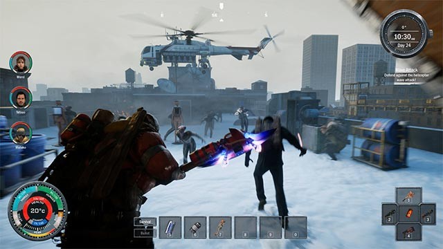 Hợp tác với bạn bè để cùng nhau sống sót trong thành phố chết chóc