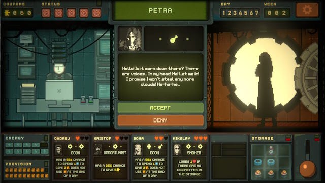 Vào vai người quản lý và quyết định xem ai được vào hầm