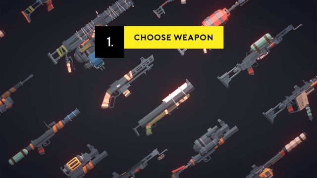 Chọn súng của bạn từ kho vũ khí đa dạng