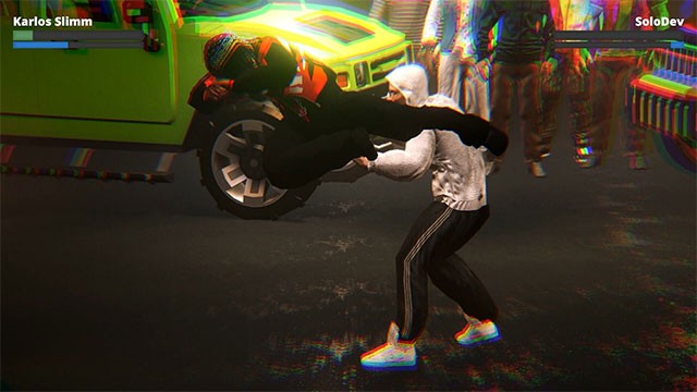 Chiến đấu tại nhiều địa điểm như bãi đậu xe ngầm, ga tàu điện ngầm...