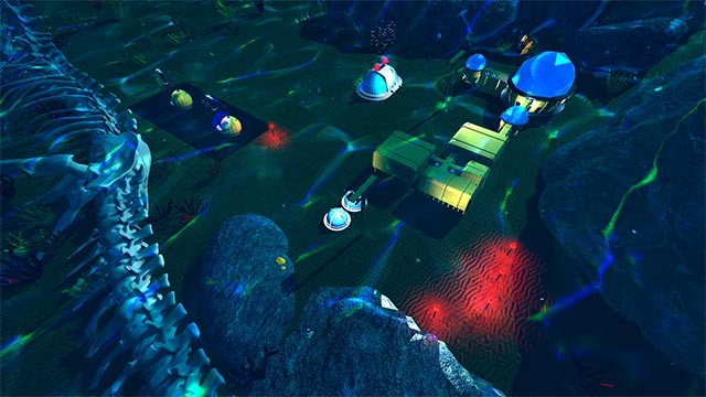 Underwater World là trò chơi xây thành phố dưới nước ngay trên màn hình desktop