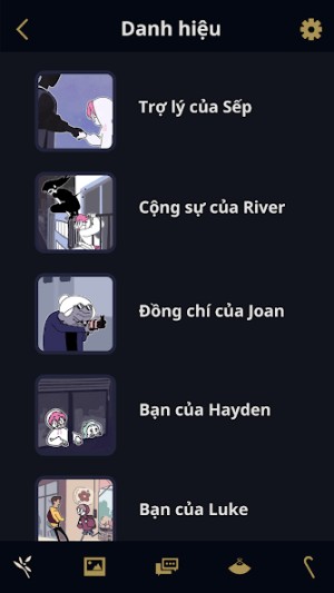 Nhiều danh hiệu khác nhau