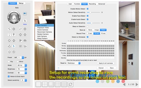 download uNetCams cho Mac