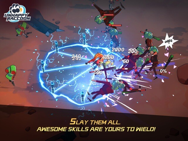 Tiêu diệt kẻ thù bằng những kỹ năng mạnh mẽ tuyệt vời