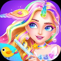 Unicorn Fantasy Hair Salon - Game Làm Tóc Cho Android