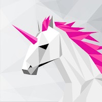 Unicorn Low Poly - Ghép Hình Origami trên Android