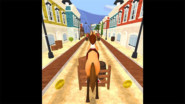 Phiêu lưu cùng kỳ lân xinh xắn trong game chạy Unicorn Runner 3D