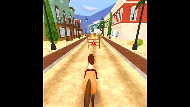 Điều khiển Unicorn chạy, nhảy, chui đầu, phi nước đại... để tránh chướng ngại vật