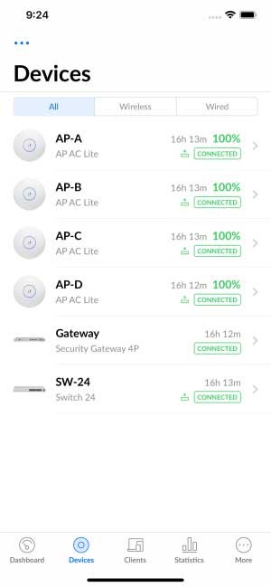 Quản lý nhiều thiết bị