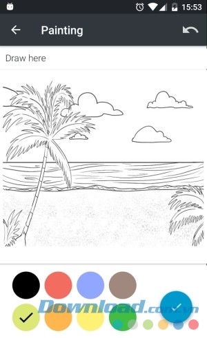 Universal Diary cho Android tích hợp tính năng vẽ tranh thư giãn