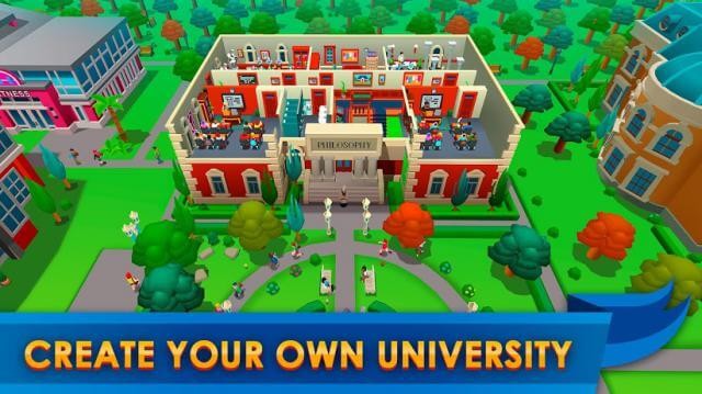 Tạo ra trường đại học của riêng bạn trong game University Empire Tycoon