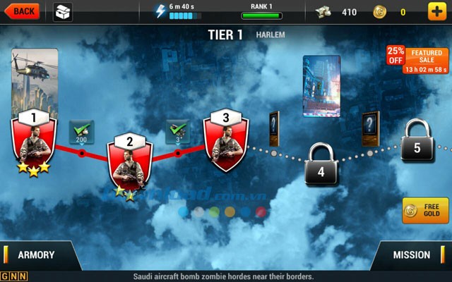 Bản đồ game UNKILLED