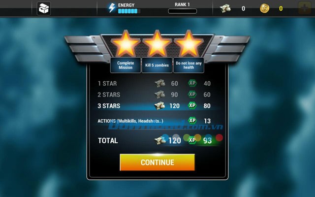 Hệ thống thành tựu của UNKILLED