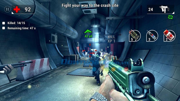 Mục tiêu bắn zombie