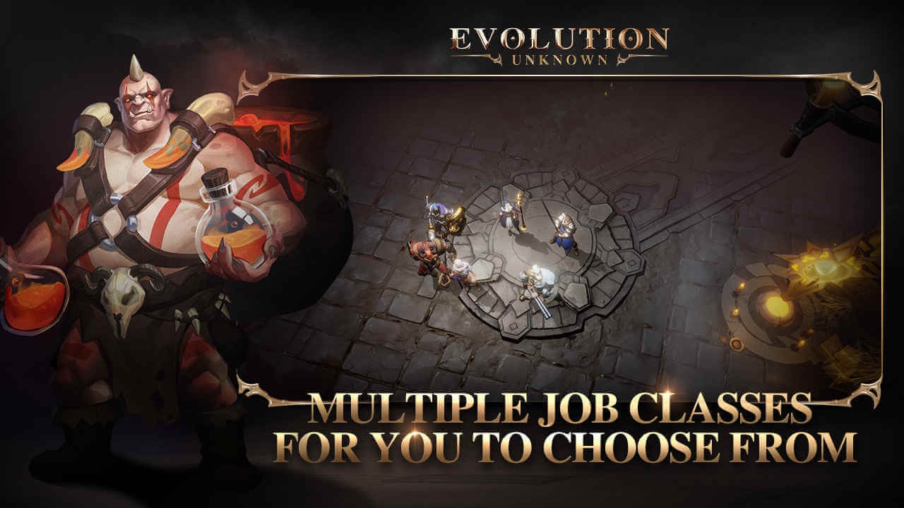 Nhiều lớp nhân vật và hệ thống kỹ năng cho bạn lựa chọn