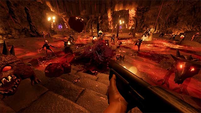 Nhân vật, vũ khí và kỹ năng có thể được nâng cấp trong