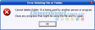 Lỗi thường gặp khi xóa file trên Windows