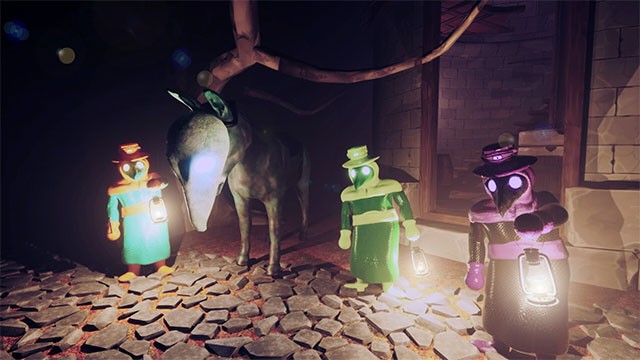 Lập nhóm 4 người và cùng nhau chấm dứt bệnh dịch hạch trong các ngôi làng Trung cổ