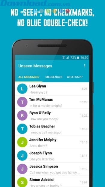 Xem tin nhắn ẩn danh