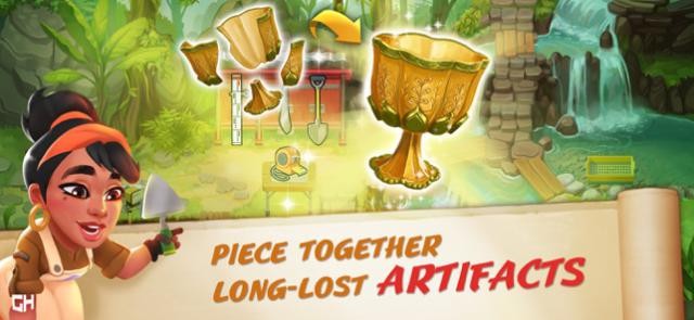 Tìm kếm và ghép các mảnh cổ vật để lật mở câu chuyện