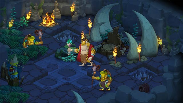 Phiêu lưu khám phá thế giới được tạo ngẫu nhiên trong game Untamed Tactics