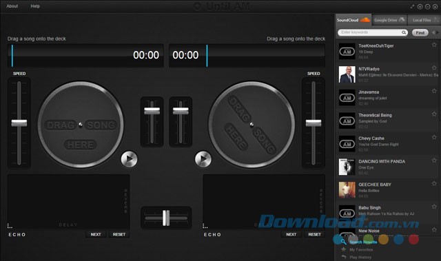 Giao diện ứng dụng Until AM for Chrome