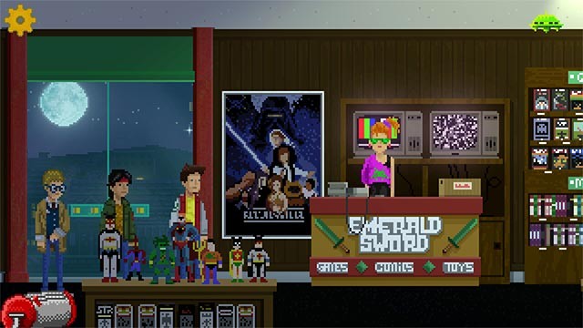 Unusual Findings PC đi theo phong cách phiêu lưu giải đố Point and Click cổ điển